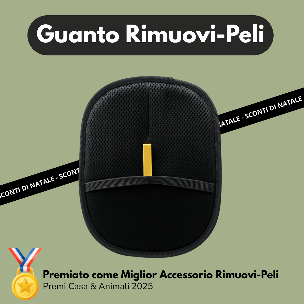 Guanto Rimuovi-Peli Riutilizzabile ed Ecologico